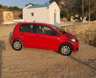 Skoda Citigo 2021 available for rent in Crete, with unlimited mileage limit.
