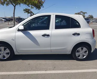Car Hire Nissan March #4062 Automatic in Larnaca, equipped with 1.2L engine ➤ From Panicos in Cyprus.