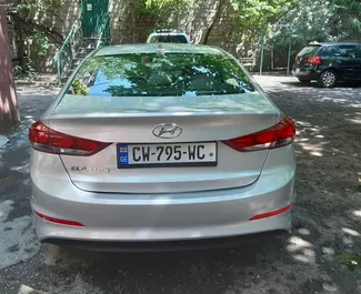 Hyundai Elantra rental. Comfort Car for Renting in Georgia ✓ Deposit of 500 GEL ✓ TPL, SCDW, Theft insurance options.