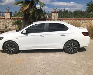 Peugeot 301 2018 car hire in Turkey, featuring ✓ Diesel fuel and 100 horsepower ➤ Starting from 18 USD per day.