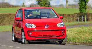 Volkswagen Up, Automatic for rent in Crete, Istron