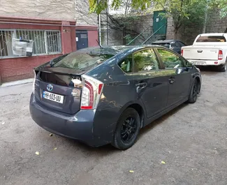 Toyota Prius 2014 available for rent at Tbilisi Airport, with unlimited mileage limit.