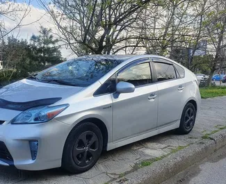 Toyota Prius 2013 car hire in Georgia, featuring ✓ Hybrid fuel and 130 horsepower ➤ Starting from 120 GEL per day.