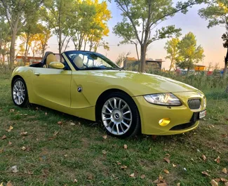 BMW Z4 2010 car hire in Montenegro, featuring ✓ Petrol fuel and 265 horsepower ➤ Starting from 85 EUR per day.