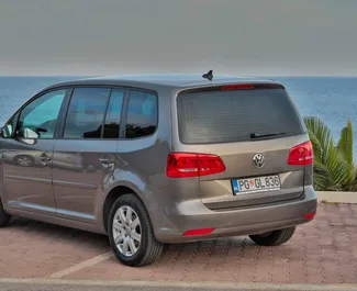 Volkswagen Touran 2014 car hire in Montenegro, featuring ✓ Diesel fuel and 140 horsepower ➤ Starting from 30 EUR per day.