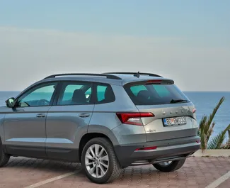 Skoda Karoq rental. Comfort, Crossover Car for Renting in Montenegro ✓ Without Deposit ✓ TPL, CDW, SCDW, Theft, Abroad insurance options.