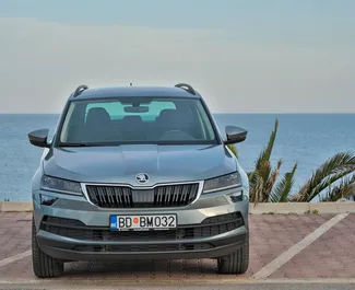 Car Hire Skoda Karoq #4216 Automatic in Budva, equipped with 2.0L engine ➤ From Milan in Montenegro.