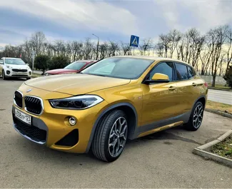 BMW X2 rental. Comfort, Premium, Crossover Car for Renting in Russia ✓ Deposit of 25000 RUB ✓ TPL, CDW, Abroad insurance options.