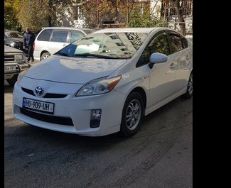 Hire a Toyota Prius Hybrid car at Tbilisi airport in  Georgia