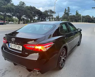 Toyota Camry 2019 car hire in Georgia, featuring ✓ Petrol fuel and 230 horsepower ➤ Starting from 250 GEL per day.