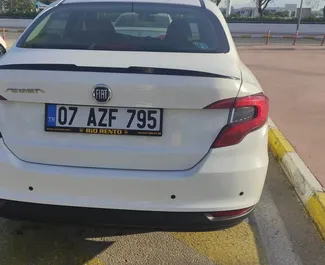 Car Hire Fiat Egea #4225 Manual at Antalya Airport, equipped with 1.4L engine ➤ From Nurullah in Turkey.