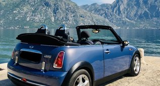 Cheap Mini Cooper Cabrio, 1.6 litres for rent in  Montenegro