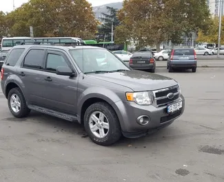 Front view of a rental Ford Escape in Tbilisi, Georgia ✓ Car #4204. ✓ Automatic TM ✓ 0 reviews.