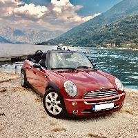 Недорогой Mini Cooper Cabrio, 1.6 литров для аренды в  Черногория
