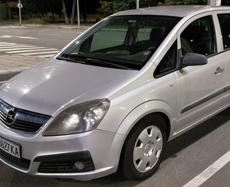 Rent a Opel Zafira in Burgas Bulgaria