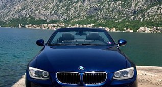 BMW 3-series Cabrio, Petrol car hire in Montenegro