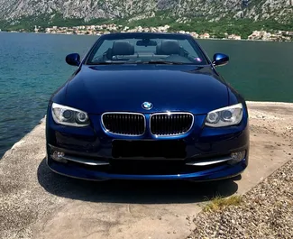 BMW 3-series Cabrio rental. Comfort, Premium, Cabrio Car for Renting in Montenegro ✓ Deposit of 400 EUR ✓ TPL, CDW, SCDW, Theft, Abroad insurance options.