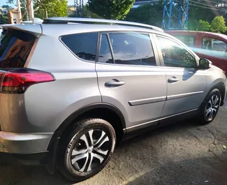 Toyota Rav4 2018 car hire in Georgia, featuring ✓ Petrol fuel and 190 horsepower ➤ Starting from 155 GEL per day.