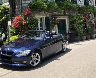 Cheap BMW 3-series Cabrio, 2.0 litres for rent in  Montenegro