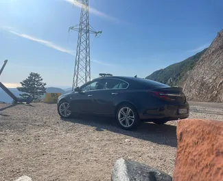 Opel Insignia rental. Comfort, Premium Car for Renting in Montenegro ✓ Deposit of 200 EUR ✓ TPL, CDW, SCDW, Passengers, Theft, Abroad insurance options.