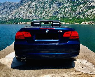BMW 3-series Cabrio, 2014 rental car in Montenegro