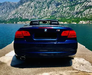 BMW 3-series Cabrio 2014 available for rent in Budva, with unlimited mileage limit.