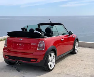 Mini Cabrio 2010 car hire in Montenegro, featuring ✓ Petrol fuel and 189 horsepower ➤ Starting from 42 EUR per day.