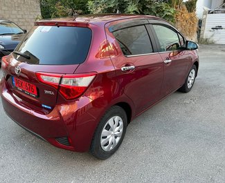 Hire a Toyota Vitz car at Larnaca airport in  Cyprus