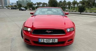 Rent a Ford Mustang Cabrio in Batumi Georgia