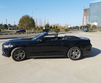 Rent a Ford Mustang Cabrio in Batumi Georgia