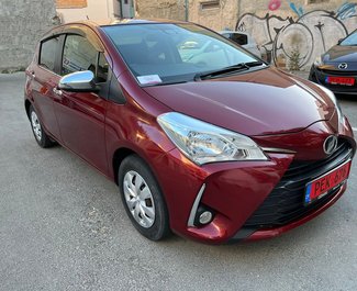 Toyota Vitz, 2017 rental car in Cyprus