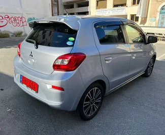 Car Hire Mitsubishi Mirage #4377 Automatic in Larnaca, equipped with 1.2L engine ➤ From Johnny in Cyprus.