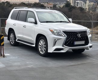 Lexus LX570, Automatic for rent in  Tbilisi