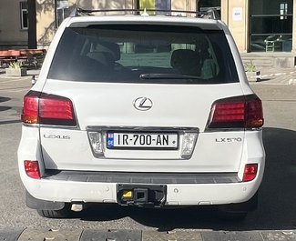 Hire a Lexus LX570 car at Tbilisi airport in  Georgia