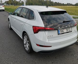 Skoda Scala, Automatic for rent in  Prague