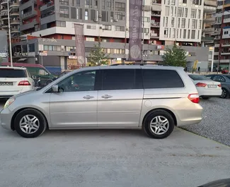 Honda Odyssey 2008 car hire in Albania, featuring ✓ Petrol fuel and 244 horsepower ➤ Starting from 55 EUR per day.