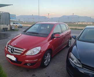 Rent a Mercedes-Benz B200 in Tirana airport (TIA) Albania