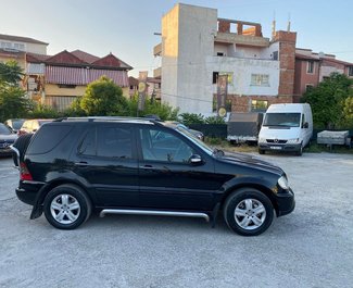 Rent a Mercedes-Benz ML 250 in Tirana Albania