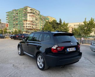 Rent a BMW X3 in Tirana Albania