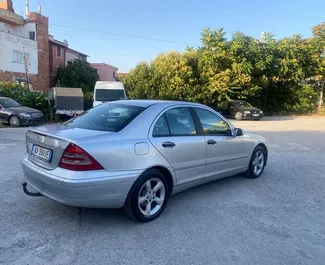 Mercedes-Benz C-Class 2004 car hire in Albania, featuring ✓ Diesel fuel and 120 horsepower ➤ Starting from 29 EUR per day.