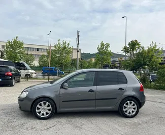 Car Hire Volkswagen Golf #4470 Automatic in Tirana, equipped with 1.9L engine ➤ From Skerdi in Albania.
