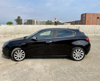 Alfa Romeo Giulietta 2013 car hire in Albania, featuring ✓ Diesel fuel and 150 horsepower ➤ Starting from 30 EUR per day.