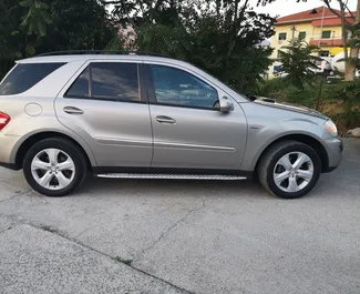Mercedes-Benz ML350 rental. Comfort, Premium, SUV Car for Renting in Albania ✓ Deposit of 300 EUR ✓ TPL, CDW, SCDW, FDW, Theft, Abroad, Young insurance options.
