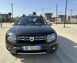 Dacia Duster 2013 car hire in Albania, featuring ✓ Diesel fuel and 109 horsepower ➤ Starting from 25 EUR per day.