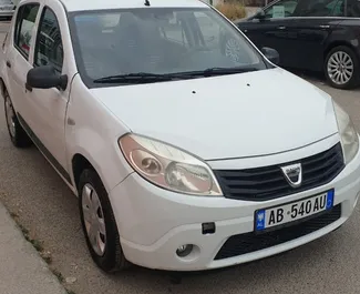 Car Hire Dacia Sandero #4521 Manual in Tirana, equipped with 1.5L engine ➤ From Ilir in Albania.