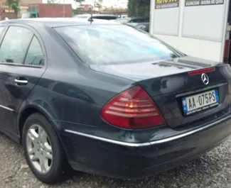 Mercedes-Benz E-Class 2006 car hire in Albania, featuring ✓ Diesel fuel and 125 horsepower ➤ Starting from 55 EUR per day.