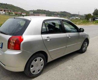 Toyota Corolla, Diesel car hire in Albania