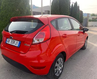 Ford Fiesta 2015 car hire in Albania, featuring ✓ Diesel fuel and 75 horsepower ➤ Starting from 21 EUR per day.