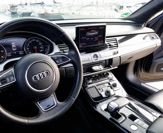 Audi A8 L 2016 with All wheel drive system, available in Barcelona.