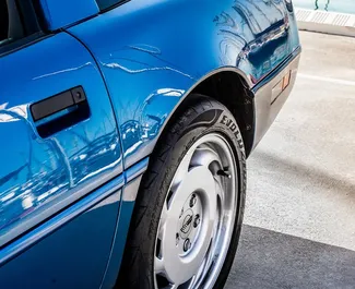 Арендуйте Chevrolet Corvette 1991 в Испании. Топливо: Бензин. Мощность: 285 л.с. ➤ Стоимость от 125 EUR в сутки.